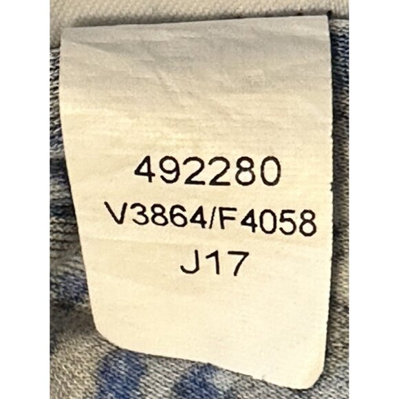 Land's End Womens Blouse Long Sleeve Pullover Cowl Neck Stretch Blue Size 3X - Picture 11 of 12